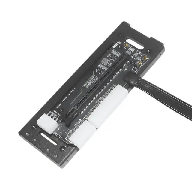 Alt view image 4 of 7 - GEN4 M.2 M Key NVMe External Graphics Card Bracket with PCIe 4.0 x4 Full Speed Riser Cable for Graphics Card Above 1660 (50cm)