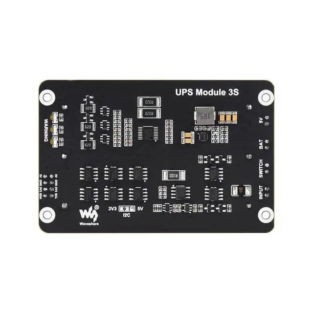 Alt view image 2 of 7 - Uninterruptible Power Supply UPS Module for for Raspberry Pi 4B+ 4B 3B+ 3B 2B+ Zero W WH Jetson Nano Supports Charging and Power Output at The Same Time 3S & 5V 5A Output