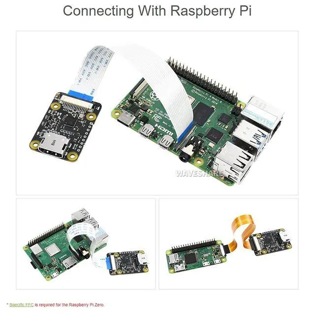 Alt view image 5 of 7 - HDMI to CSI Adapter for Raspberry Pi Series Board up to1080p@30fps Support from HDMI Input Backward Compatible