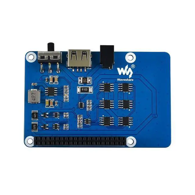 Alt view image 2 of 7 - UPS HAT for Raspberry Pi Series Boards Support 5V Uninterruptible Power Supply Charge and Power Output at The Same Time Real Time Monitoring