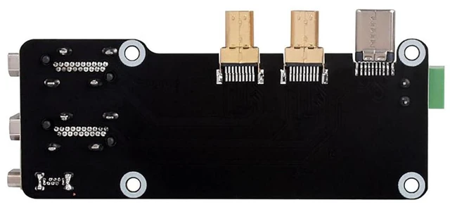 Alt view image 2 of 7 - Micro HDMI to HDMI Adapter Board for Raspberry Pi 5 / 4B, Two Power Supply Methods Supports Dual 4K Outputs Easy to Connect The HDMI Screens