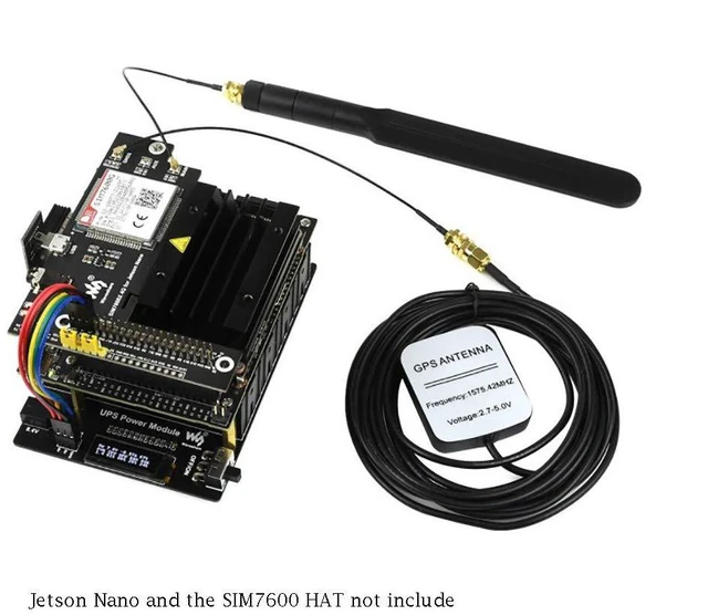Alt view image 3 of 7 - Waveshare UPS Power Module HAT for Jetson Nano Developer Kit Support 5V Uninterruptible Power Supply Real Time Monitoring