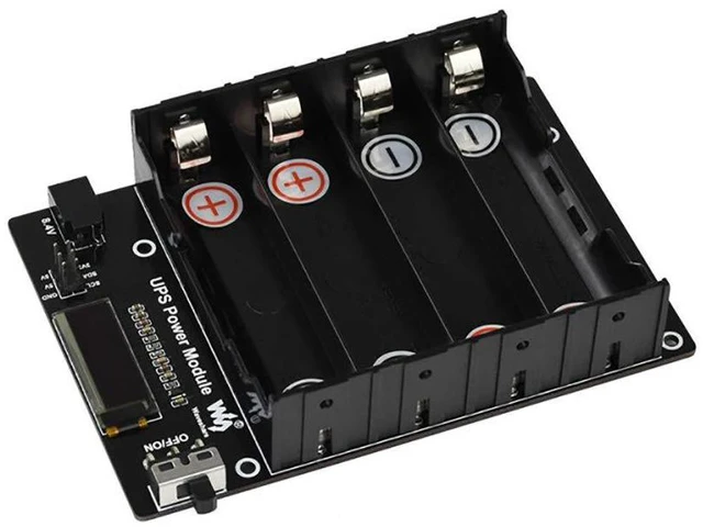 Alt view image 4 of 7 - Waveshare UPS Power Module HAT for Jetson Nano Developer Kit Support 5V Uninterruptible Power Supply Real Time Monitoring