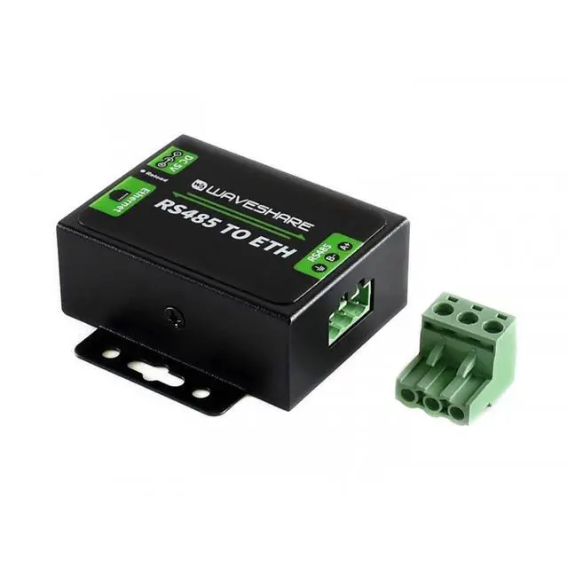Alt view image 4 of 7 - Waveshare RS485 to Ethernet Converter Industrial RS485 to RJ45 Converter High Speed Low Power Upgradable
