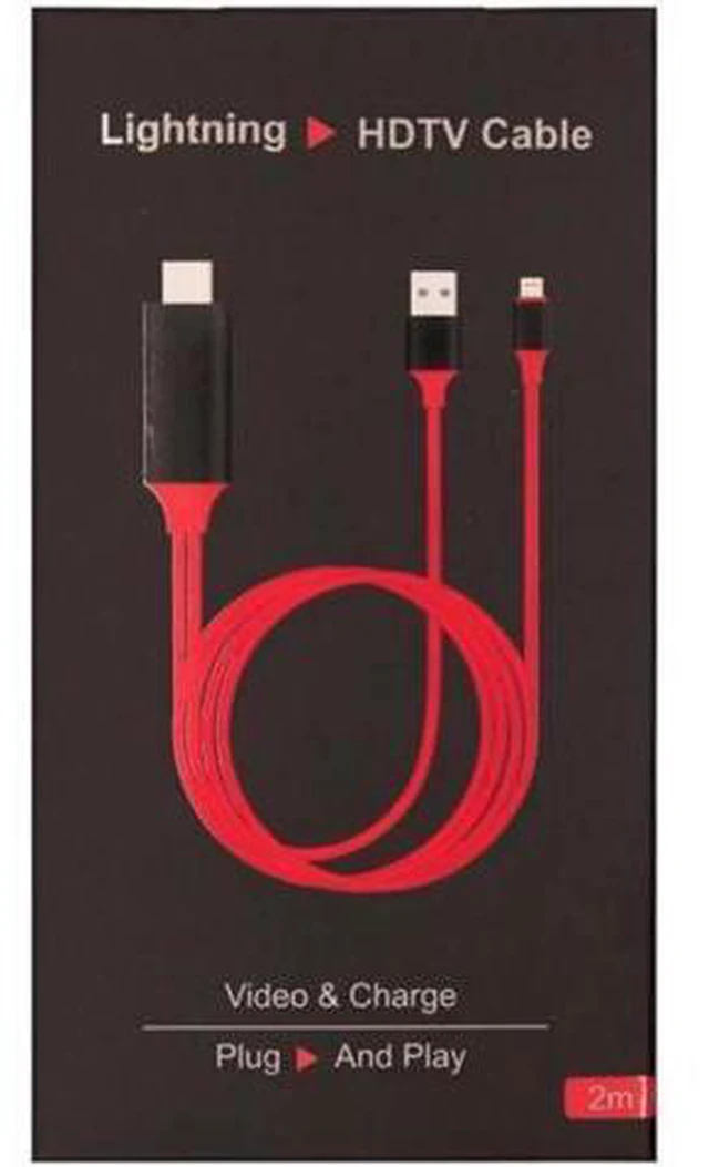 Alt view image 3 of 6 - Lighting to HDMI Cable TV Digital AV Adapter USB 1080P Smart Converter Cable for