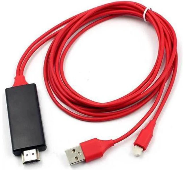Alt view image 6 of 6 - Lighting to HDMI Cable TV Digital AV Adapter USB 1080P Smart Converter Cable for