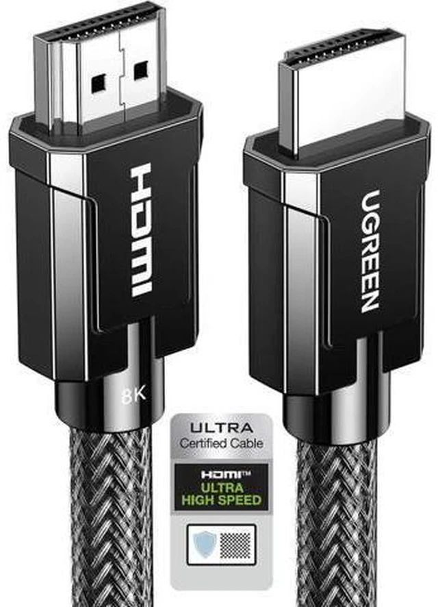 Main image of UGREEN 8K HDMI 2.1 Cable Certified 10FT, 10K Ultra High Speed HDMI Cord 4K 240Hz