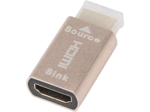 Alt view image 5 of 6 - 6X HDMI Lock Screen Signal Holder KVM HDMI2.0 Virtual Adapter EDID DDC Dummy Plu