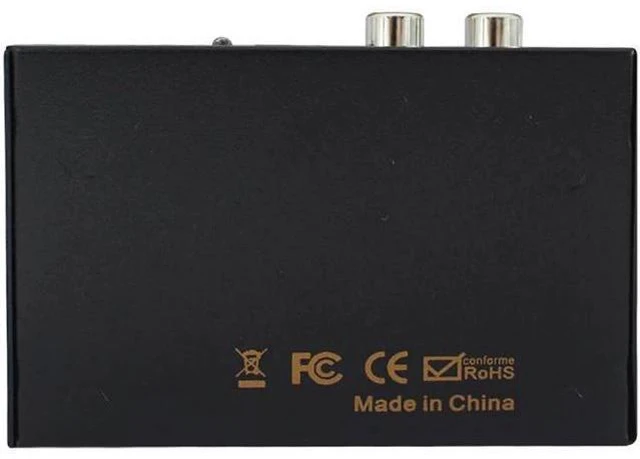 Alt view image 4 of 6 - audio extractor HDMI to HDMI Optical TOSLINK SPDIF + RCA L/R Audio Extractor Con