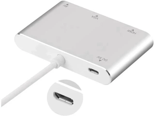 Alt view image 4 of 6 - Converter For Lightning To VGA HDMI Converter Digital AV TV Cable Adapter For Ap