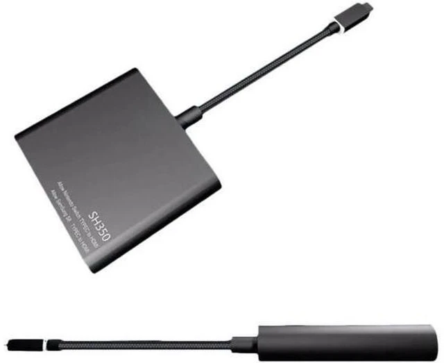 Alt view image 4 of 6 - C Adapter USB-C to HDMI / USB3.0 / Type-c Converter Type-C Hub Converter Adapter