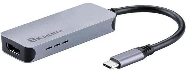 Main image of USB C to HDMI Adapter 8K 60Hz Ultra HD Type-C to HDMI Video Converter Aluminum T