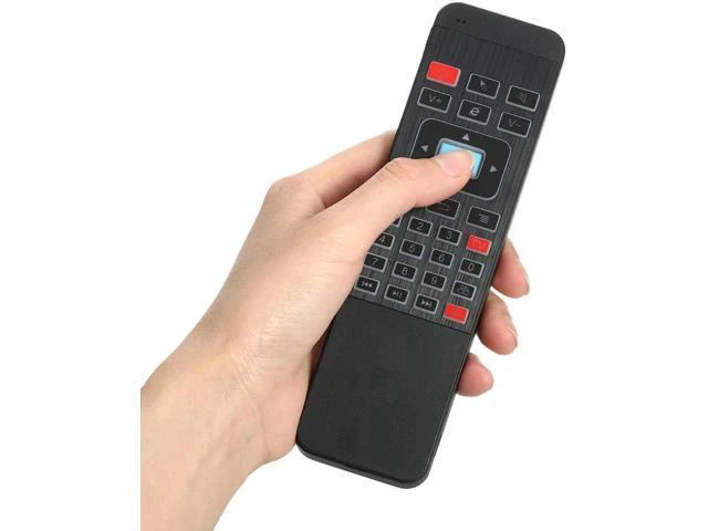 Alt view image 4 of 6 - 2.4G Backlight Air Mouse Wireless Keyboard 6-Axis Sensor Remote Contr