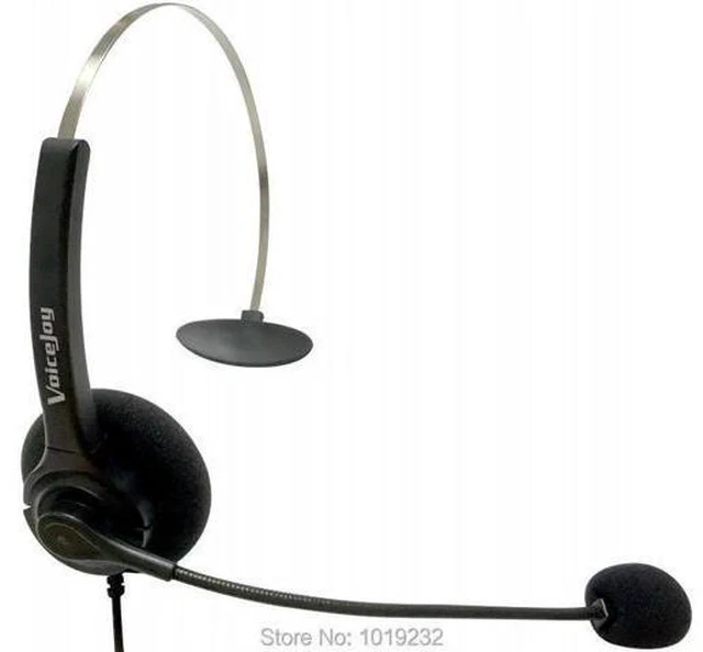 Main image of Call Center Telephone Headset for Grandstream IP Phones GXP1400 GXP14