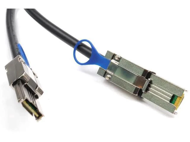 Alt view image 2 of 6 - Mini SAS26P SFF-8088 to SFF-8088 2M 6.6 feet External Cable Attached