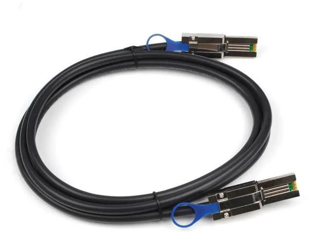 Alt view image 6 of 6 - Mini SAS26P SFF-8088 to SFF-8088 2M 6.6 feet External Cable Attached