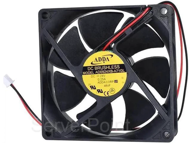 Main image of Well Tested AD0924XB-A71GL 24V 0.25A double ball axial fan For ADDA s