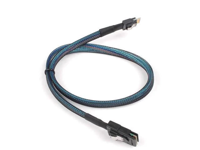 Alt view image 2 of 5 - 2PCS SFF-8654 to SFF-8087, Slim Line SAS 4.0 SFF-8654 4i 38 Pin Host