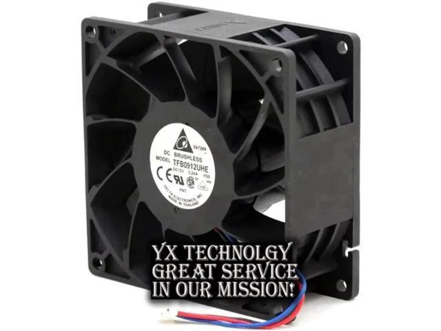 Alt view image 2 of 3 - TFB0912UHE 12v 2.28A 9238 92mm cooling fan violence server for Delta 92*92*38mm