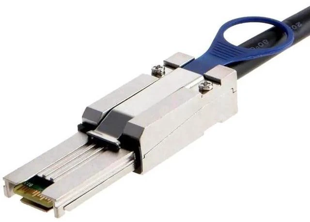 Alt view image 2 of 5 - Mini SAS HD Cable, Mini SAS SFF-8644 to SFF-8088 Cable, 6 Gbps, 2M/6
