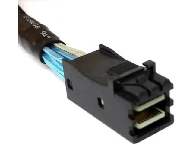 Alt view image 5 of 7 - SF-098 Slim Line SAS 4.0 SFF-8654 4i 38pin Host to HD Mini SAS 4i SFF