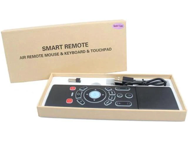 Alt view image 3 of 6 - T6 Air Mouse English Version 2.4G Fly Air mouse keyboard Wireless tou