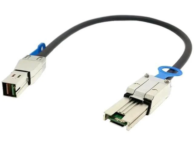 Alt view image 2 of 5 - Mini SAS HD SFF-8088 26 Pin to SAS HD SFF-8644 Server Stacking Cable