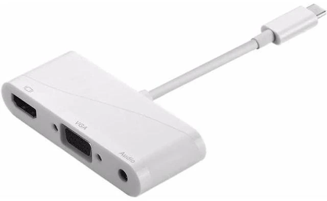 Main image of High-End USB 3.1 Type-C To HDMI VGA Audio HD High Definition Adapter Converter W