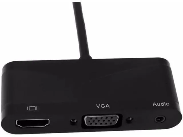 Alt view image 2 of 6 - USB 3.1 Type-C To HDMI VGA Audio HD High Definition Adapter Converter With Type-