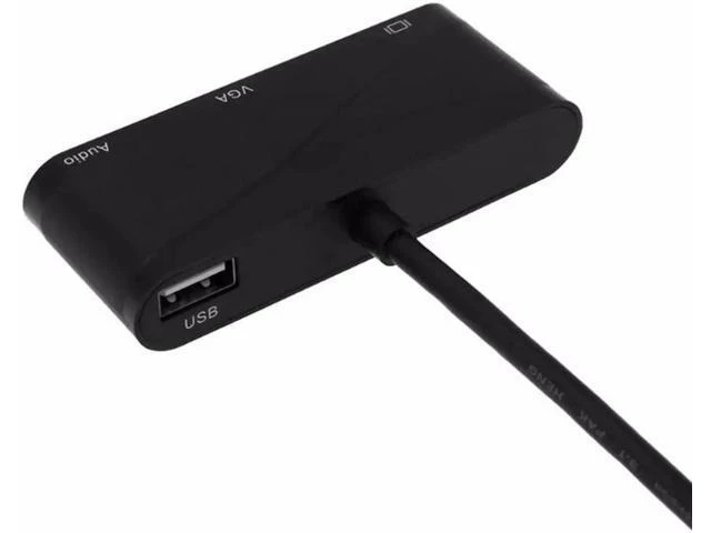 Alt view image 4 of 6 - USB 3.1 Type-C To HDMI VGA Audio HD High Definition Adapter Converter With Type-