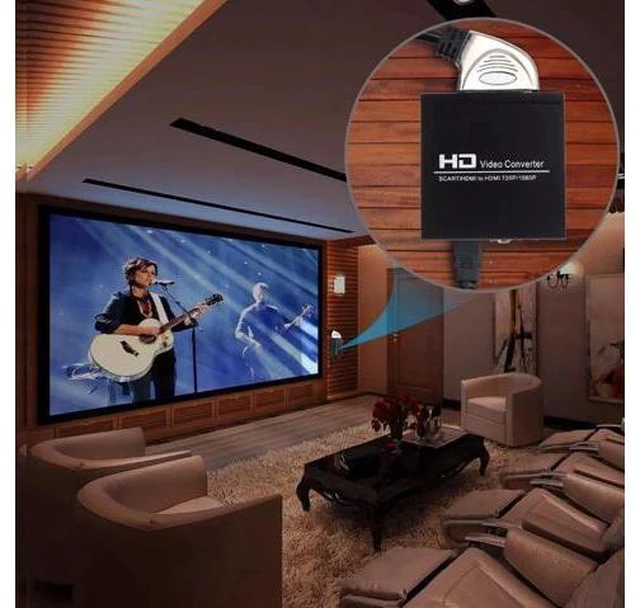 Alt view image 3 of 6 - HDMI to HDMI Converter Full HD 1080P Digital High Definition Video Konverter EU/