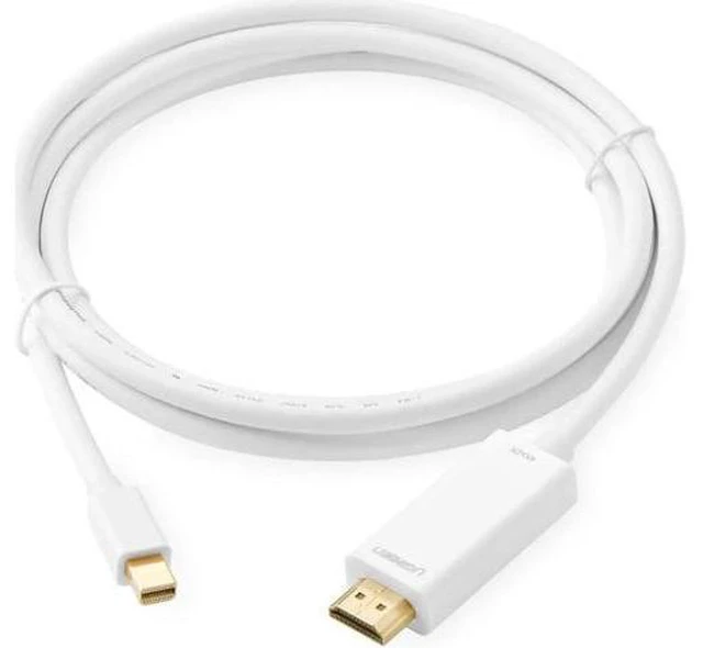 Alt view image 2 of 2 - Mni DP to HDMI Cable HD line for mini dp to hdmi Adapter for TV