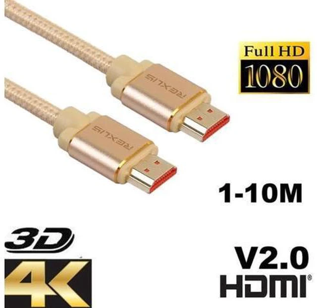 Main image of Cable 2.0 4K 1080P HDMI to HDMI Cable 1-10m HDMI Cables Adapter 3D for TV LCD la