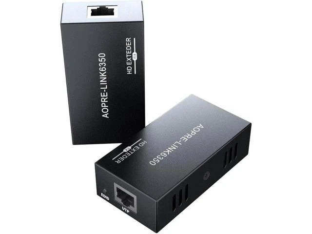 Alt view image 5 of 6 - Audio Video Converter For PC Ps5 TV Monitor HDMI KVM extender 60M over cat5/6 et