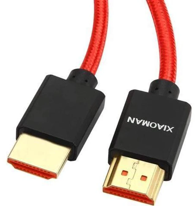 Alt view image 5 of 6 - Cable 2.0 4K HDMI to HDMI Adapter Video Game Cable for Xiaomi Projector Nintend