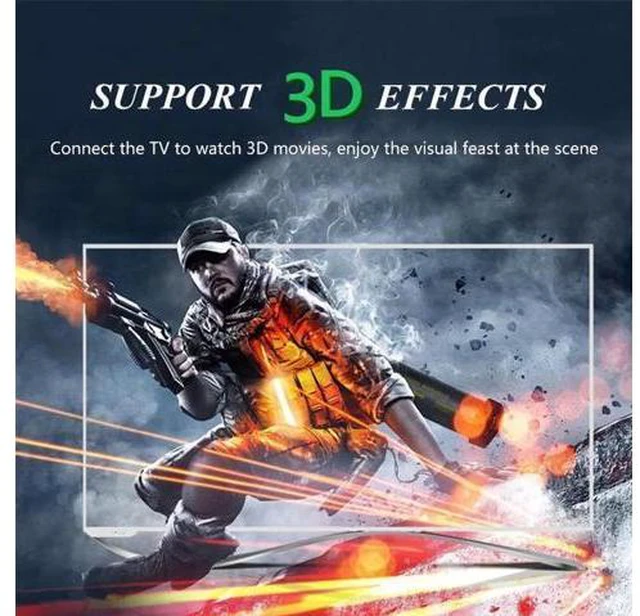 Alt view image 6 of 6 - 2.0 Cable 4K 1080P HDMI to HDMI Cable 1/1.5/2/3/5/8/10M HDMI Cable Adapter 3D fo