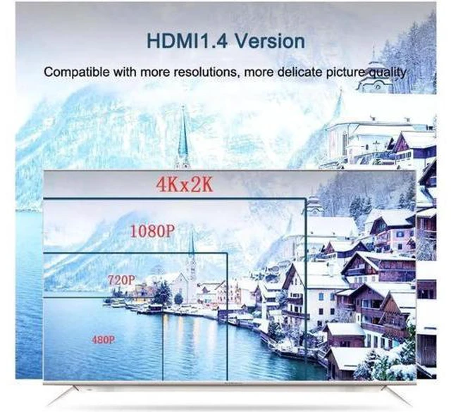 Alt view image 2 of 7 - 4K*2K@60Hz 2x2 HDMI Matrix Switcher 4K HDMI Video Switch SPDIF Stereo Audio Extr