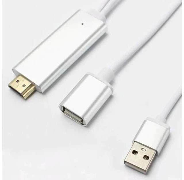 Alt view image 6 of 6 - Lightning To 1080P to HDMI Cable Adapter TV HD Cable for iPhone7 / 7s / 6 / 6S /