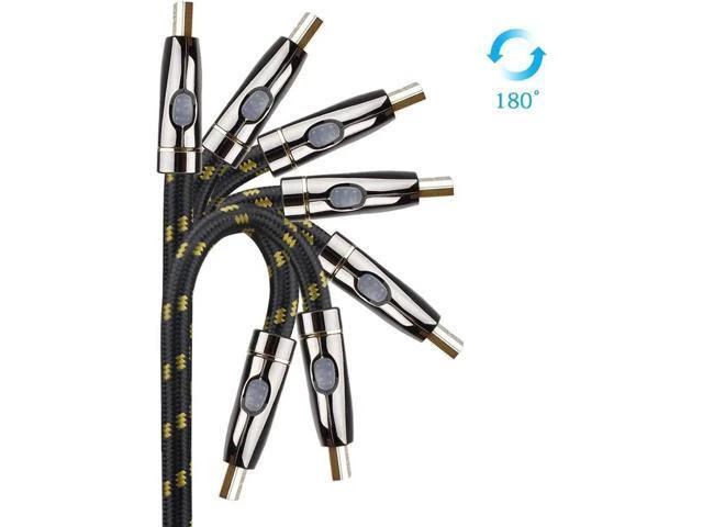 Alt view image 4 of 7 - 32.8ft HDMI A-A Male to Male Cable HDMI 2.0 Cable 3840×2160@60 Support HDCP 3D H