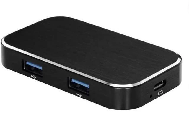 Alt view image 6 of 6 - 5-in-1 USB-C to HDMI 2.0 4K Hub adapter Thunderbolt 3 Type-C to HDMI 4K Hub for
