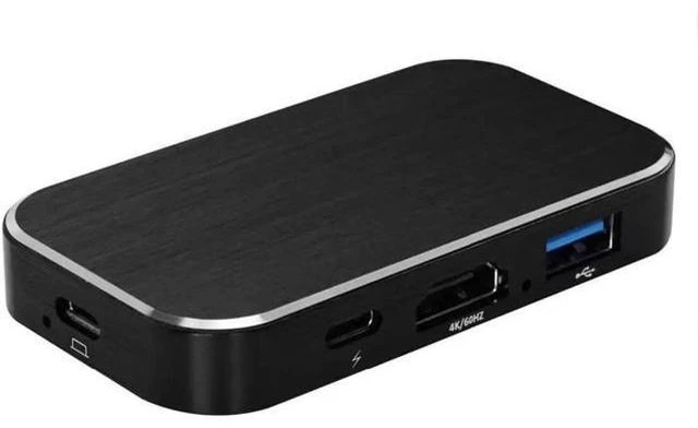 Alt view image 4 of 6 - 5-in-1 USB-C to HDMI 2.0 4K Hub adapter Thunderbolt 3 Type-C to HDMI 4K Hub for