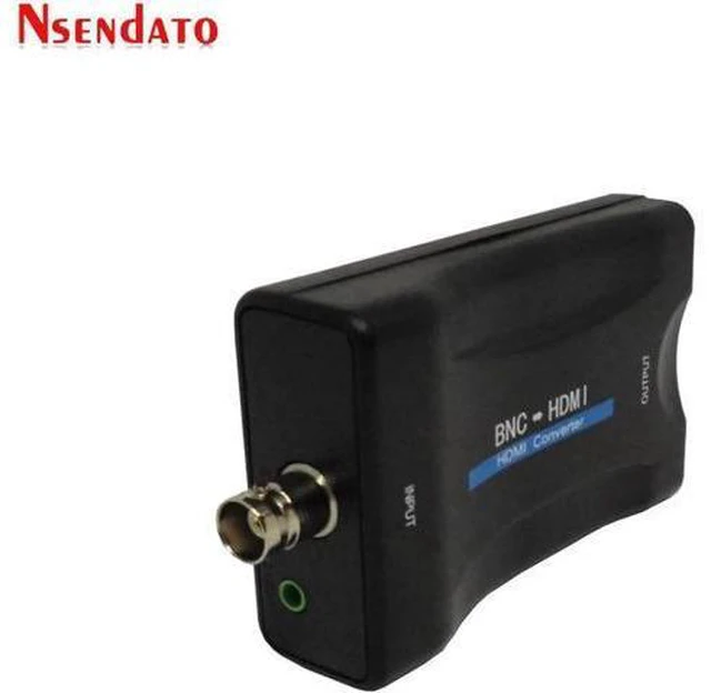 Alt view image 2 of 6 - BNC To HDMI Converter Adapter 1080P/720P Display Video Audio Conversor Surveilla