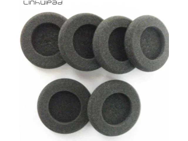 Alt view image 4 of 4 - Linhuipad Quality foam ear pads for call center headphone 50pcs/lot by mail