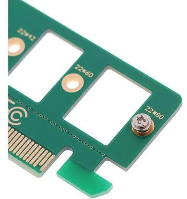 Alt view image 5 of 5 - 1PC NVMe M.2 NGFF SSD to PCI-E PCI express 3.0 16x x4 adapter riser card convert
