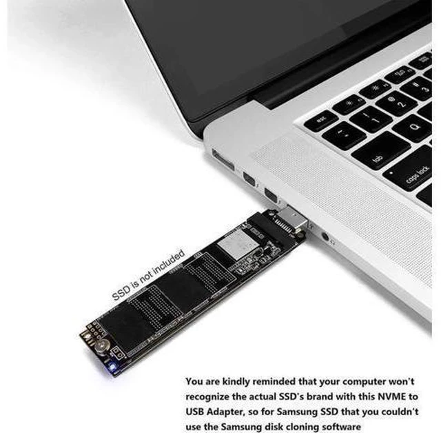 Main image of NVME SSD to USB 3.1 Adapter Portable Hot Swap High Performance PCI-E to USB3.0 S