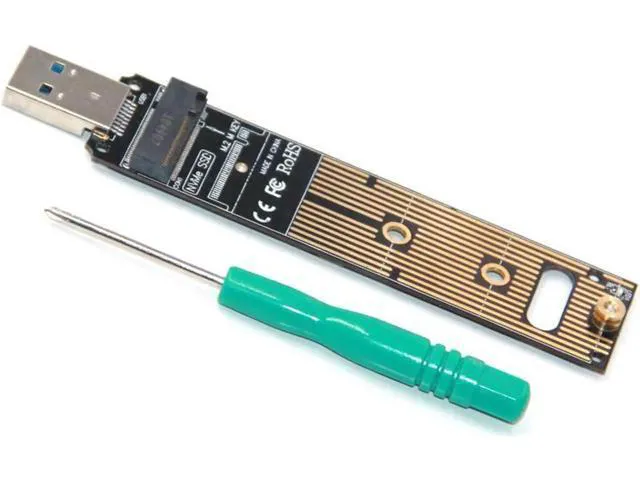 Alt view image 3 of 5 - NVME SSD to USB 3.1 Adapter Portable Hot Swap High Performance PCI-E to USB3.0 S
