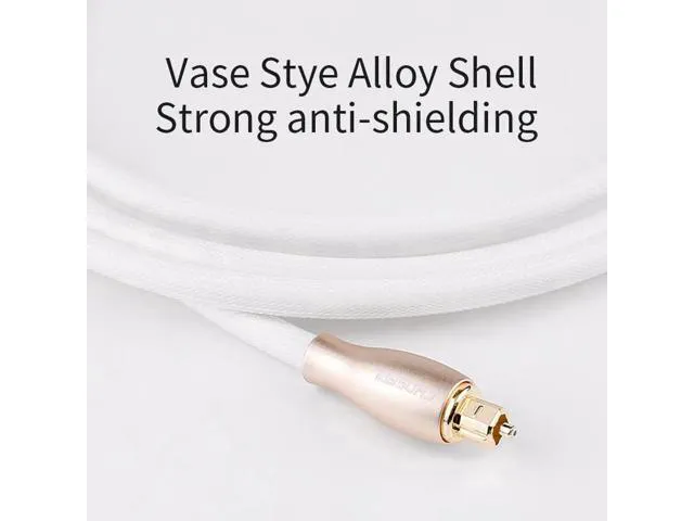 Alt view image 4 of 5 - Digital Optical Fiber Audio Cable Adapter Toslink Digital SPDIF Cable For Blu ra