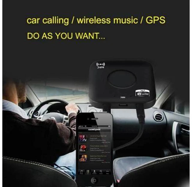 Alt view image 2 of 6 - Bluetooth Transmitter and Receiver Adapter 4.2 Audio APT-X NFC CVC6.0 Built-in M