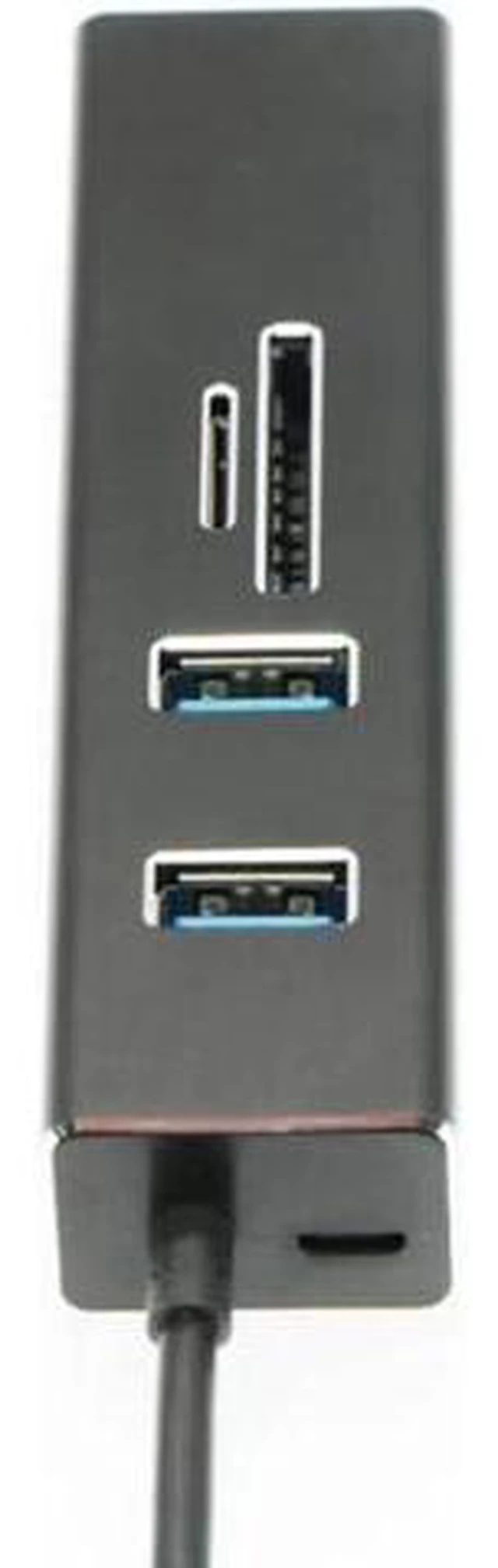 Alt view image 2 of 6 - 5 in 1 USB C Hub Multi-Function Type-C to USB3.0X2+RJ45 Gigabit Ether