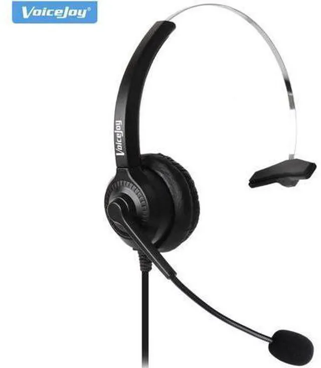 Main image of RJ9 office headset call center desk phone RJ9 Headset Headphone With Microphone